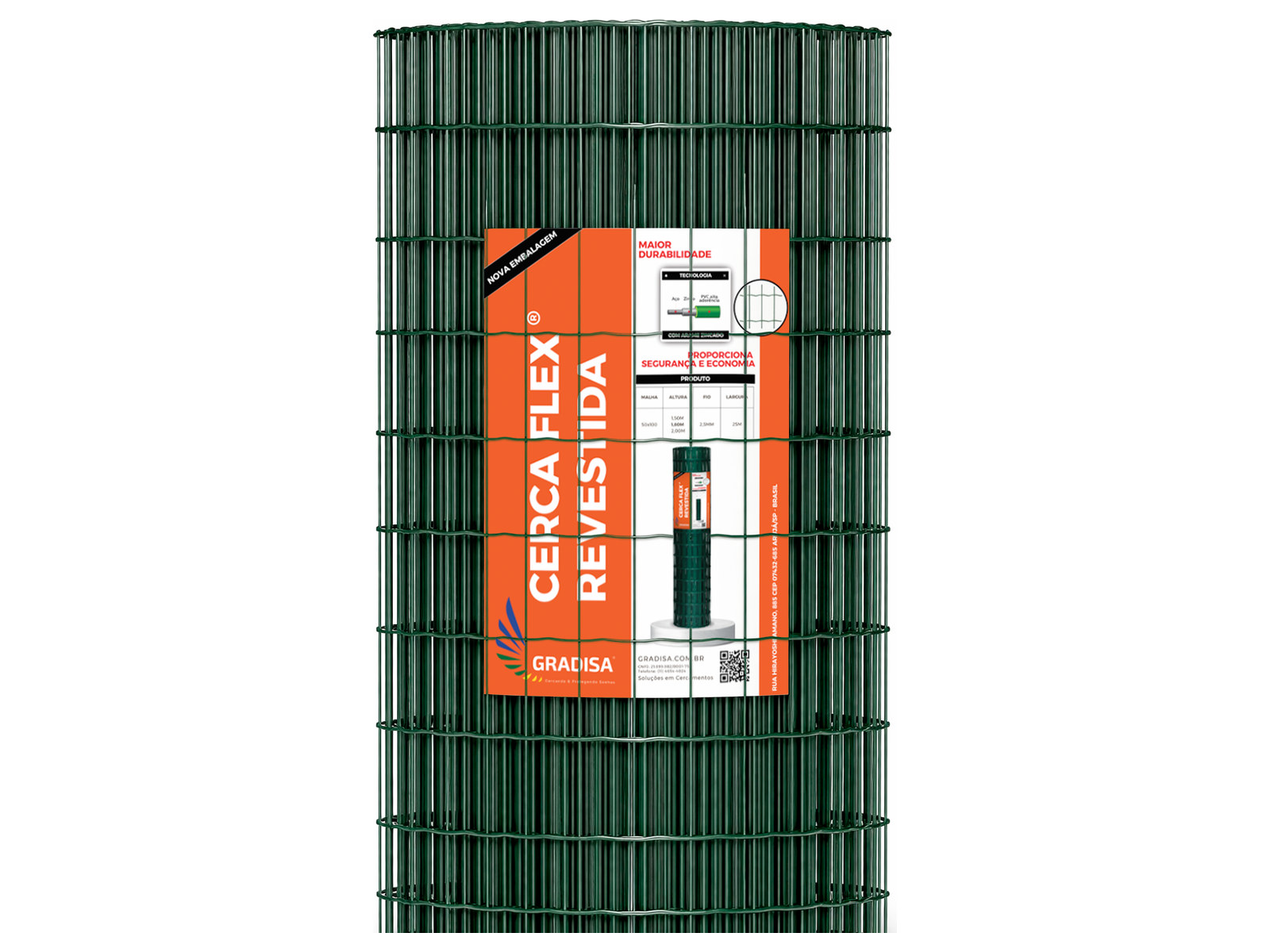 CercaFlex — Tela Soldada Galvanizada
