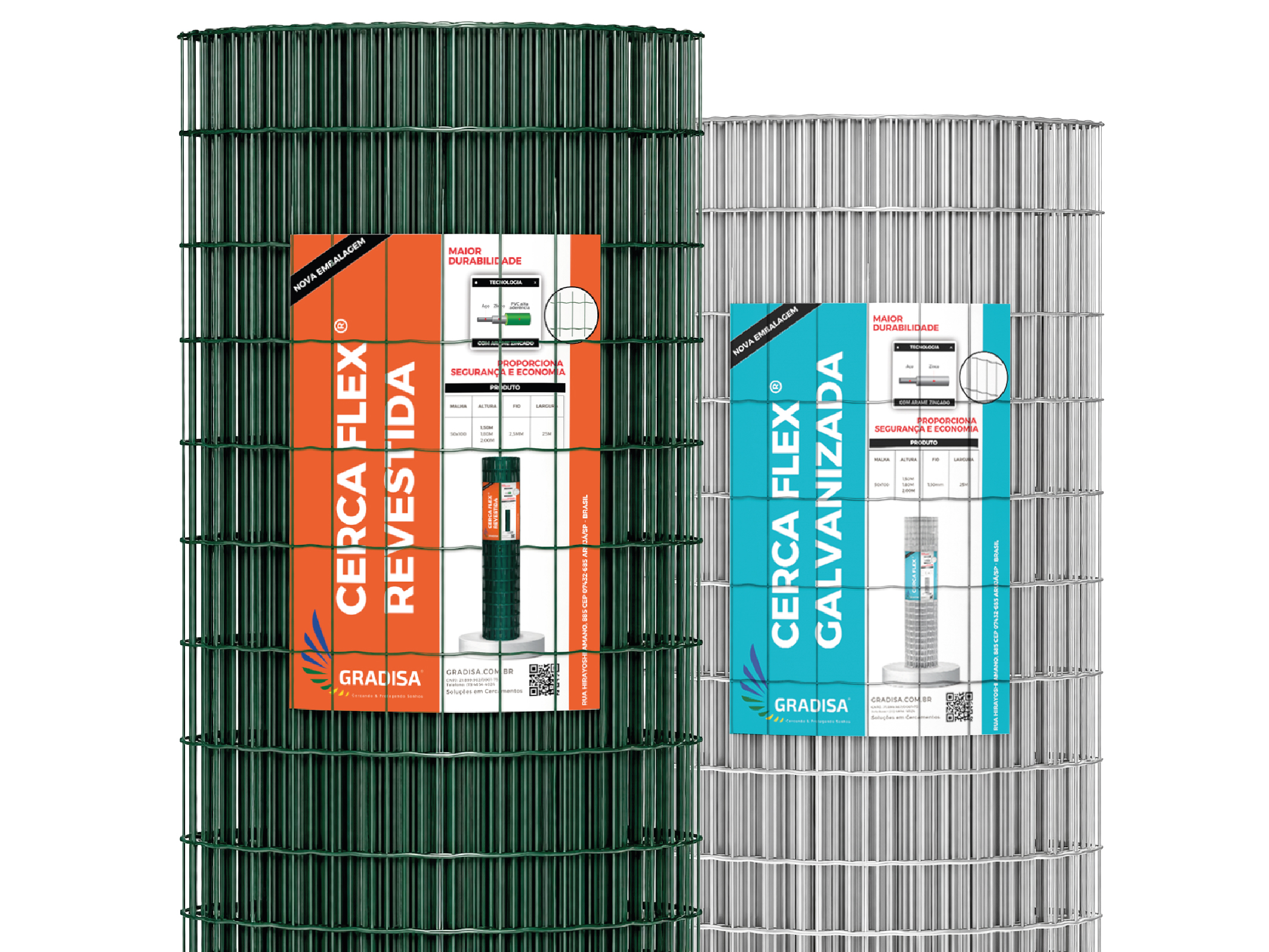 CercaFlex — Tela Soldada Galvanizada