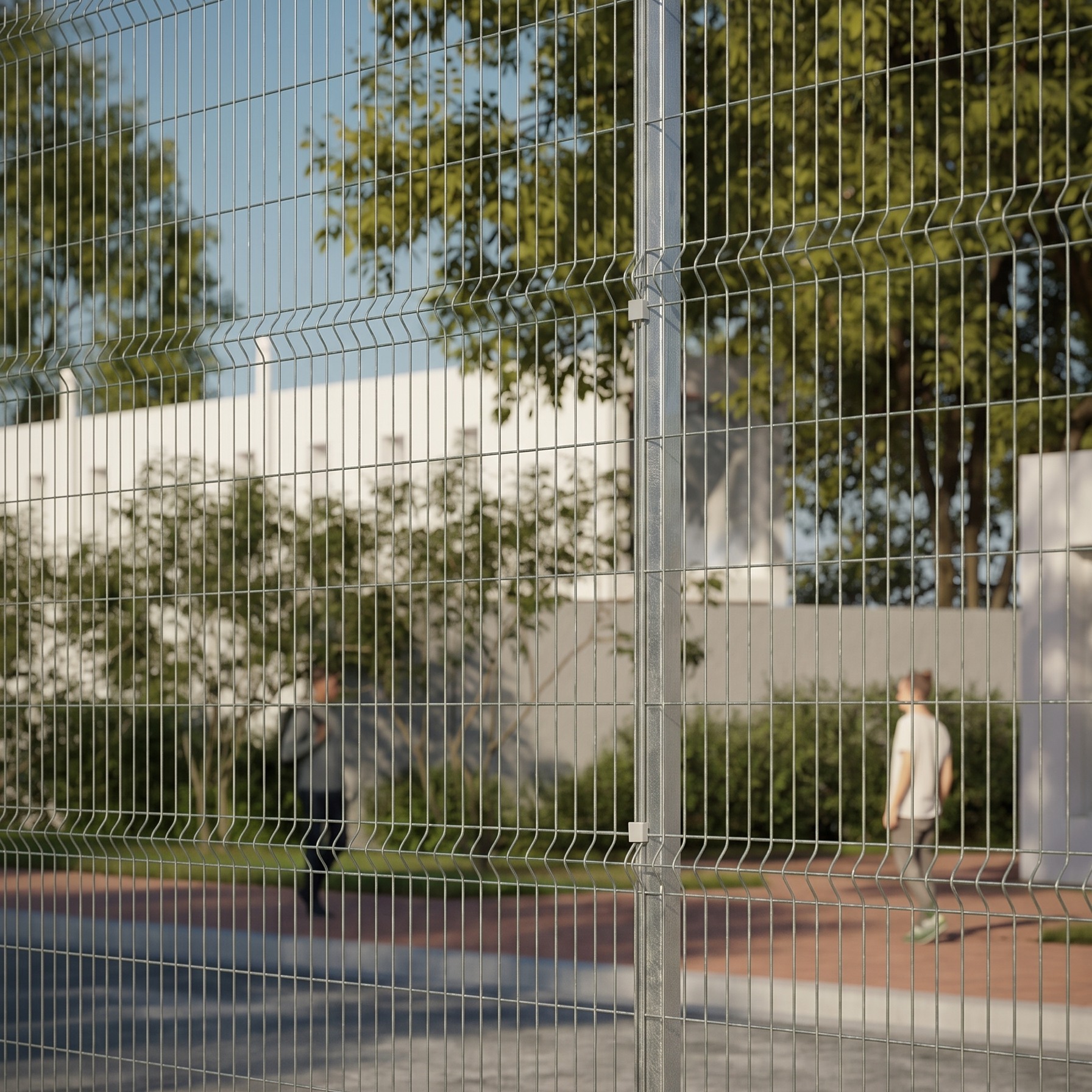 Gradil Light galvanizado 2,43 m — vista do painel e montante