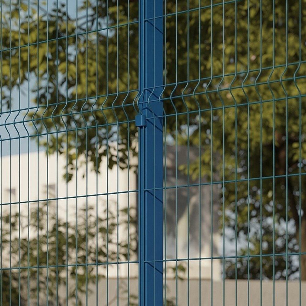 Montante 60×40 Chumbado 2,50 m — Azul — Postes e Montantes