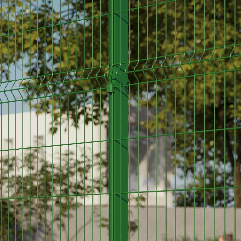 Montante 60×40 Chumbado 2,50 m — Verde — Postes e Montantes