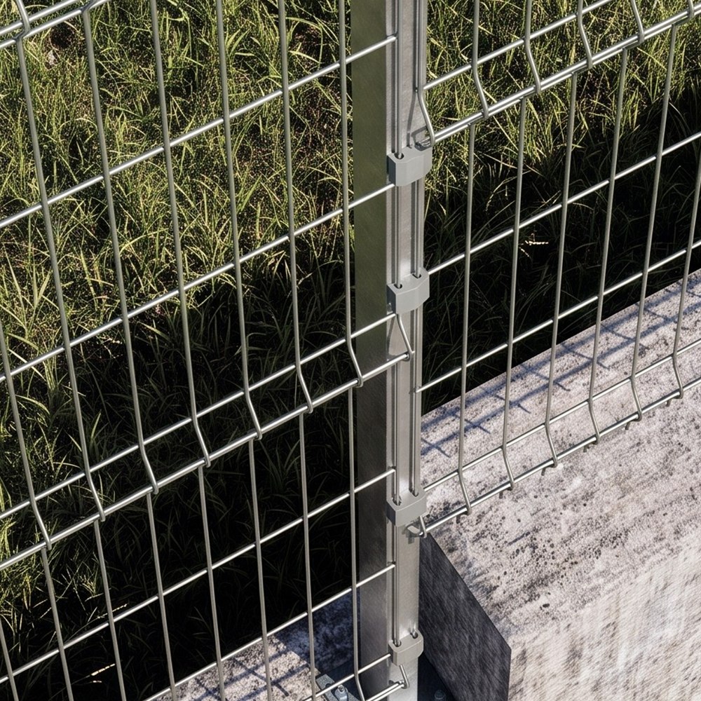 Montante 60×40 Parafusado 2,10 m — Galvanizado — Postes e Montantes